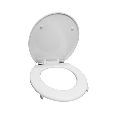 Comfort DocM Toilet Seat White -Top Fix Hinges